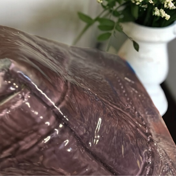 Kate Spade GUC+ Purple Croc Embossed Patent Leather Noelle Shoulder Bag - Picture 9 of 14